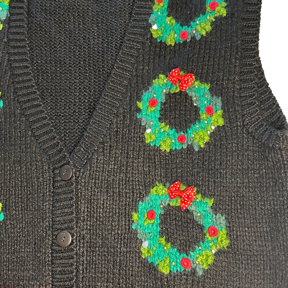 Blair Boutique Holiday Sweater Vest NWT - Picture 5 of 5
